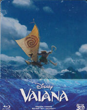 Walt Disneys Vaiana 3D 2D, Steelbook, 2 Disc Blu Ray Box, NEU OVP