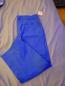 ELLEN TRACY Linda Slim Ankle Jeans Marquis Sz 12 Stretch - 34 x 26 New W/ Tags - Picture 1 of 10