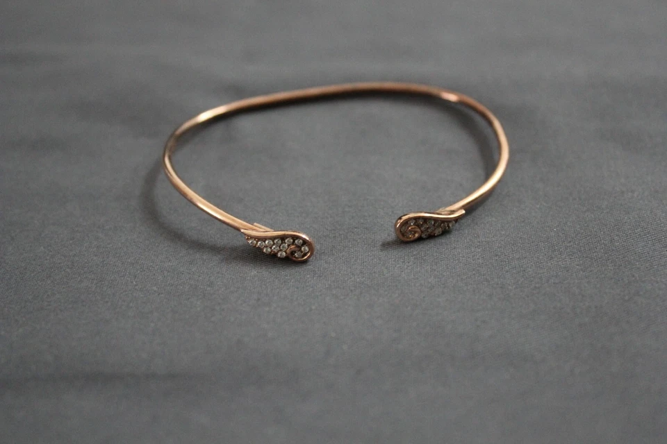 Brazalete Ala de Ángel Nomination Chapado en Oro Rosa Circonita Cúbica 145337/011 Nuevo con Etiquetas Foto 1 de 3