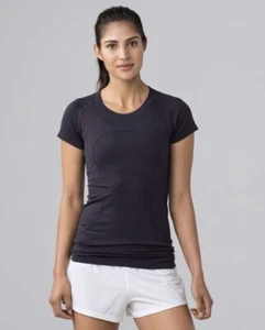 Lululemon Swiftly Tech Damen Kurzarm 2.0 Größe US 8 / UK12 Modell # LW3DFMS - Bild 1 von 5