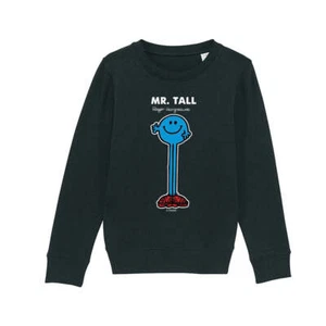 Mr Men Sweatshirt Mr. Tall Long Sleeve Kids Unisex Jumper Pullover - Picture 1 of 16
