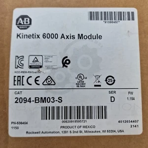 2094-BM03-S Kinetix 6000 Mehrachs-Servoantrieb, 400/460V, 28A, Safe Torque Off - Bild 1 von 8