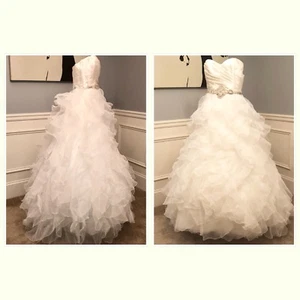 Paloma Blanca Wedding Dress, Sz 10, Style 4256 - Picture 1 of 10