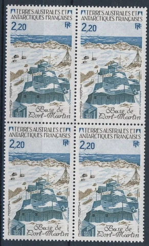 [BIN10441] TAAF 1985 good blocks of 4 stamps very fine MNH Cover