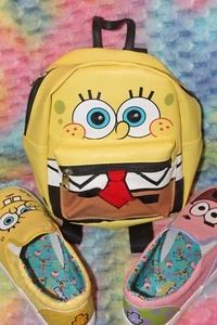 Sponge Bob & Patrick Schuhe & Rucksack - 2er Set - Bild 1 von 5