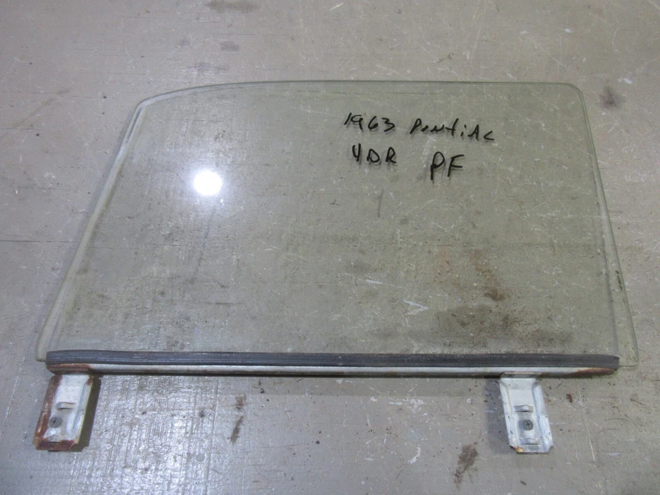 Pontiac Catalina 1963 1964 4 puertas poste sedán puerta cristal transparente montaje en pista PF Foto 1 de 1