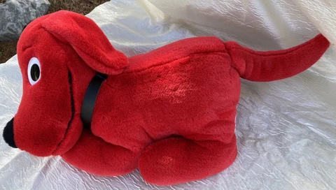 Clifford The Big Red Dog Norman Bridwell Dakin, 1990 14" Collar and Tag Cover
