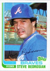 1982 Topps Traded #4T Steve Bedrosian Atlanta Braves