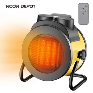 2000W Electric Space Heater 3S Fast Heating Fan Home Office 3 Adjustable Modes - Picture 1 of 9
