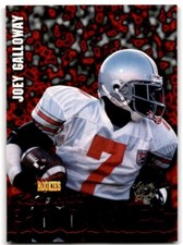 1995 Signature Rookies Fame and Fortune Red Hot Rookies #R5 Joey Galloway
