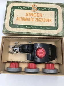 Vintage Singer Automatic Zigzagger Part No.161102 with Original Box 🔥🔥🔥 - Bild 1 von 5