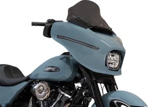 Klock Werks Flare 12" Dark Smoke Windshield fits 2023-2025 Harley Street Glide - Picture 1 of 5