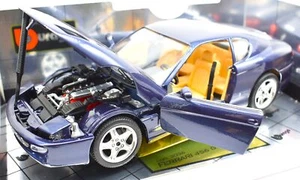 Modellino auto scala 1:18 Ferrari 456 GT Burago diecast modellismo da collezione - Foto 1 di 9