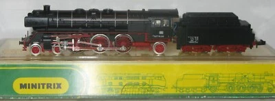 Minitrix N Gauge 2076 DB Black 4-6-2 Class BR 01 236 Steam Loco Light Function - Image 1 of 4