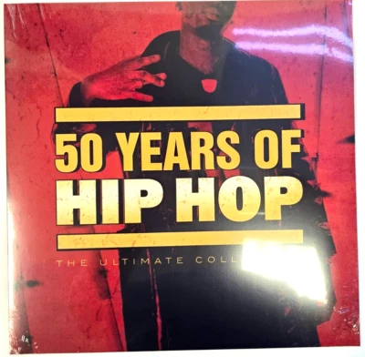 50 Years Of Hip Hop - The Ultimate Collection LP Album vinyl record limited Red - Image 1 of 4