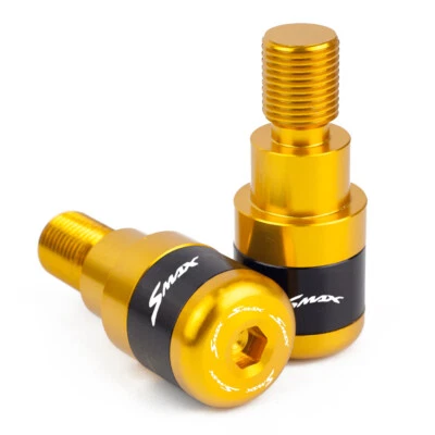 Для Yamaha SMAX 155 SMAX155 Мотоциклетный Руль Руль Концы Штекер Ползунки - Изображение 1 из 4