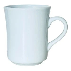 Vintage Schmidt Porcelana Brazil SHM6 White Restaurant Ware Coffee Mug NEW - Picture 1 of 6
