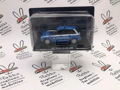 DIE CAST " FIAT STILO 1.9 JTD 2005 " POLIZIA SCALA 1/43 - Immagine 1 di 2