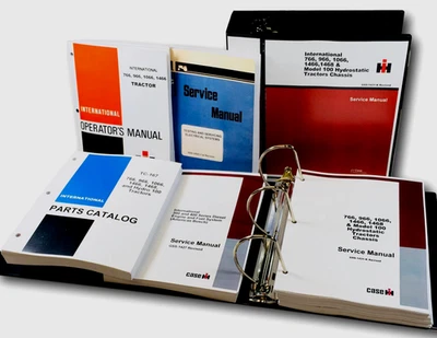 国际 766 966 1066 1466 拖拉机维修零件操作员手动维修 Ih — 第 1/4 张图片