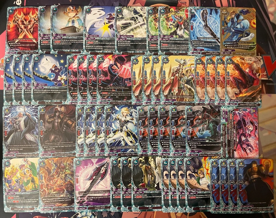 FUTURE CARD BUDDYFIGHT - MAGIC WORLD WIZARD DECK - CHAIN MASTER LINK, OVERSTAND - Image 1 of 1