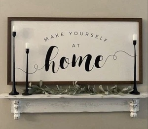 60" French Country Distressed Shelf - Choose From 4 Color Options! - Picture 1 of 6