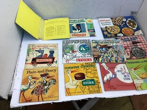 Stork Wives Club Cookery Service Booklet - Feeding The Family Vintage Kelloggs - Picture 1 of 15