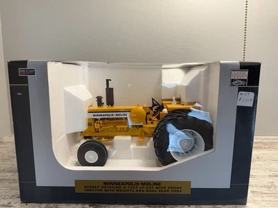 SPECCAST 1/16 MINNEAPOLIS-MOLINE G-1355 LP gasolina con pesos dobles y extraíbles - nuevo en caja Foto 1 de 4