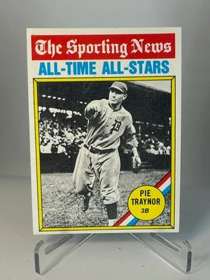 1976 Topps - The Sporting News AllTime All-Stars Pie Traynor #343 Foto 1 de 2