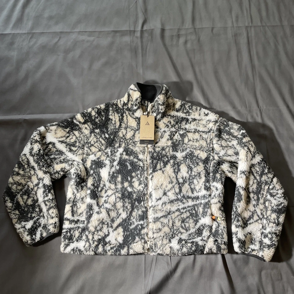 Nike ACG Canwell Glacier ADV Windproof Fleece Jacket FV7339-104 Women's Size S