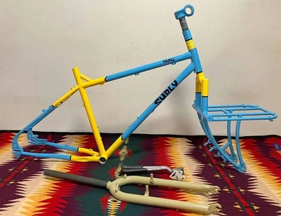 Surly Troll and Crust Bikes Lastengabel Old Mountain Style Lackset - Bild 1 von 4