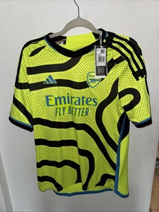 Arsenal 23/24 Auswärts Kinder/Teenager/15-16 Jahre - 176 - adidas gelb neon neu mit Etikett - Bild 1 von 3