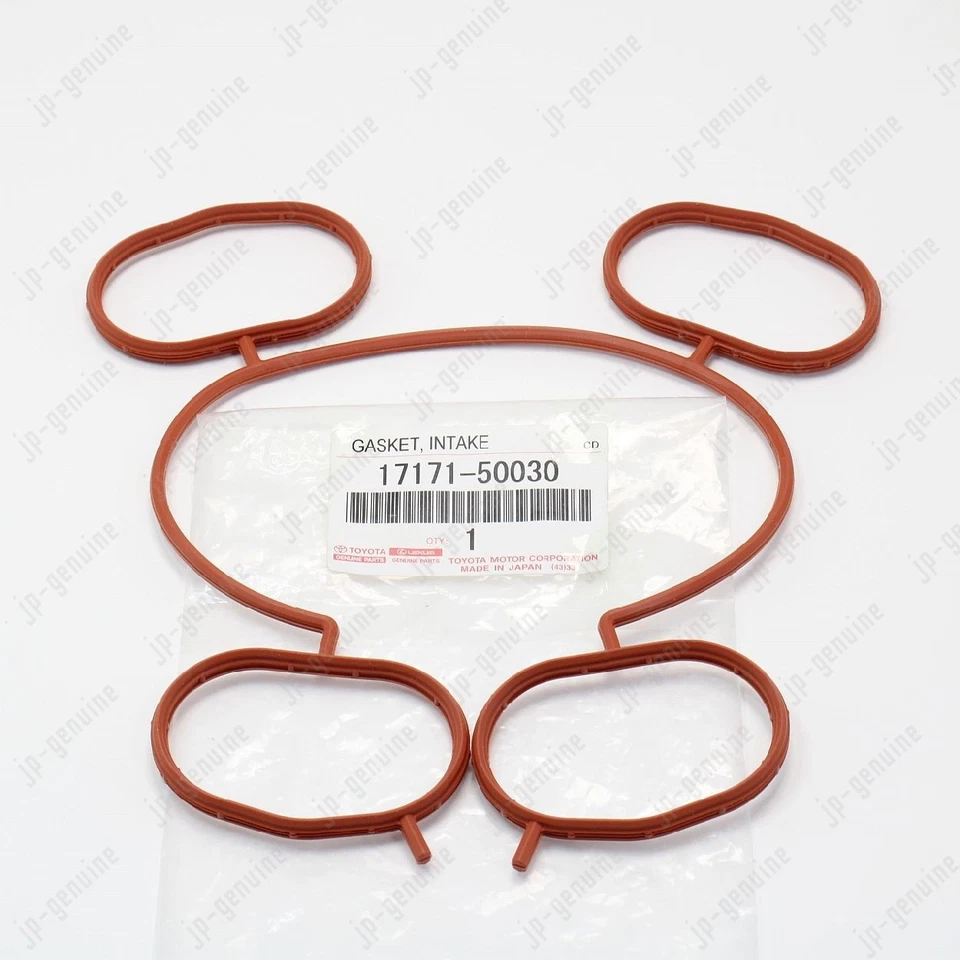 Junta de colector de admisión inferior genuina OEM Toyota Sequoia Land Cruiser 17171-50030 Foto 1 de 4
