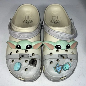 Crocs Star Wars Grogu Classic Clog Schuhgröße 12 NEU ohne Etikett - Bild 1 von 5