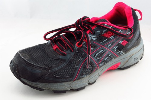 Asics Venture 6 Scarpe Corsa Tessuto Grigio Donna 6 Medium