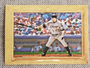 JIM THOME 2007 Topps Turkey Red Baseball Card #145 MLB HOF Chicago White Sox