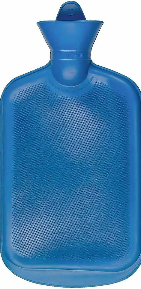 Bolsa de goma CALIENTE para botella de agua cálida relajante terapia de calor frío a prueba de fugas 12" X 6"  Foto 1 de 4