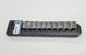 Pro-Grade 1/2" Drive Metric Socket Set 12 Point Sizes 12mm thru 24mm Prograde - Picture 1 of 8