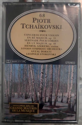Tchaikovsky - Violin Concerto / Serenade Szeryng France Philips Cassette Sealed - Image 1 of 2