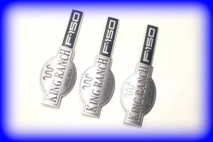 04–08 Ford F-150 King Ranch Fender & Tailgate Emblem Set OEM – Factory Badge - Bild 1 von 5