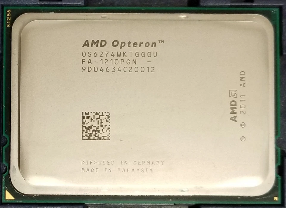 AMD Opteron 6274 16-Core 2.2GHz CPU OS6274WKTGGGU - Image 1 of 1