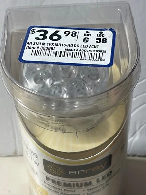 Array Premium LED MR16-HO 12 Volt 6.1W Dimmable Bulb 313 Lumens GU5.3 Base - Image 1 of 4