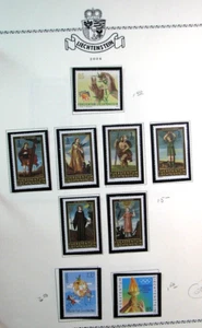 Liechtenstein Briefmarke Scott# 1279,1280-1285,1286,1287 postfrisch in Mount 2004 L644 - Bild 1 von 1