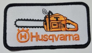 Husqvarna (aufbügeln) gestickter Aufnäher - Bild 1 von 1