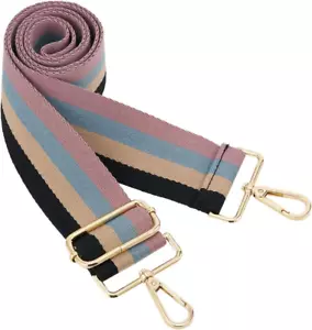 Wide Shoulder Strap Adjustable Replacement Belt Crossbody Canvas Bag Handbag - Picture 1 of 12