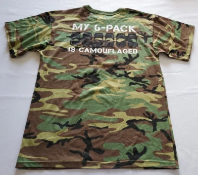 Rothco SPEC'S Texas Liquor Store Employee Shirt Large Camo Short Sleeve - Image 1 of 4