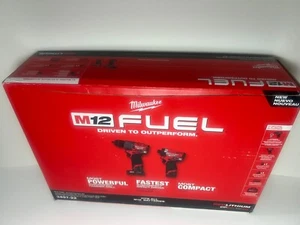 M12 Fuel 12 Volt Lithium-Ion bürstenloser kabelloser Bohrhammer und Schlagschrauber - Bild 1 von 4