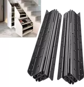 AOLISHENG Bottom Mount 400-900mm 120kg Heavy Duty Drawer Runners Under Stairs - Picture 1 of 8