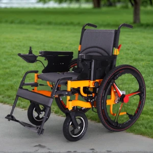 Electric Wheelchair Folding Long Range Motorised Foldable for Adult & Disabled - Picture 1 of 15