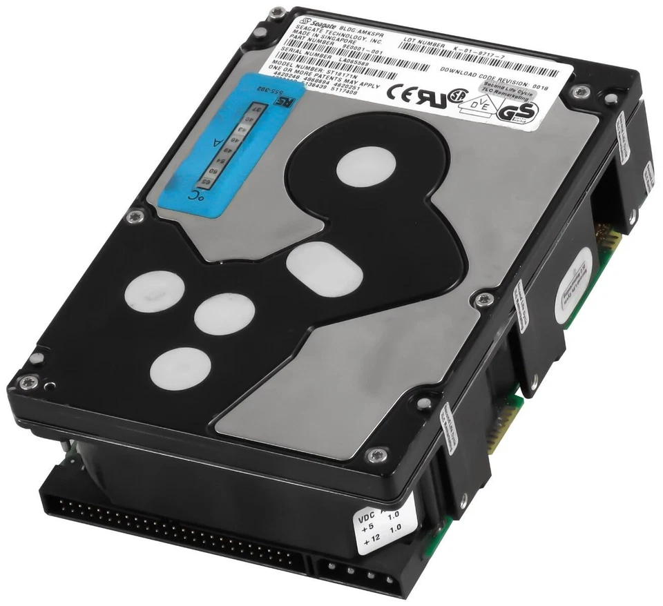 Seagate barracuda ST19171N 9E0001-001 9.1GB 7200U/Min 50pin 512KB SCSI 3.5 " " - Image 1 of 3