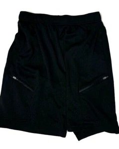 Boys Shorts sz L 14-16 TEK GEAR Cool Tek Training Black 4 pockets - Picture 1 of 5